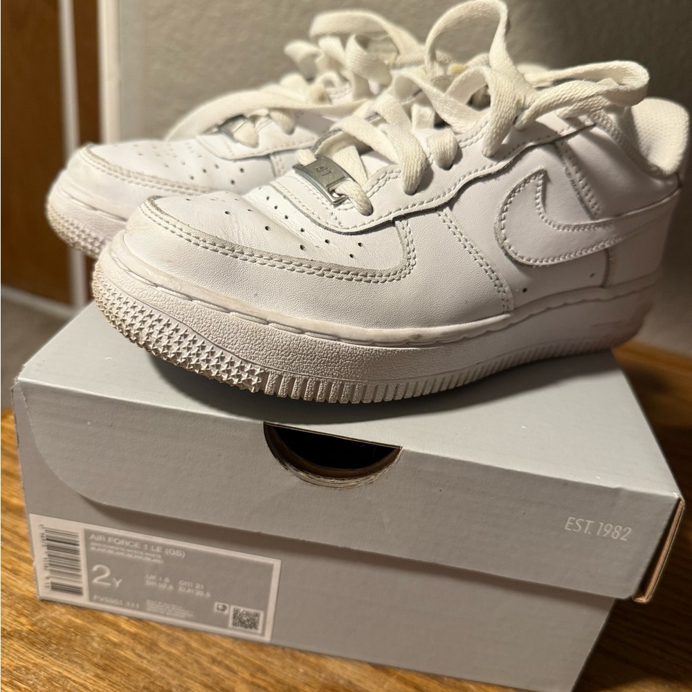 Nike Kids White Sneakers